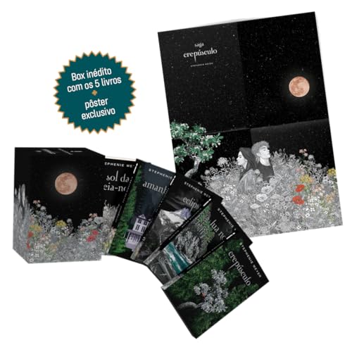 Capa do Livro Box Crepúsculo – Edição comemorativa de 20 anos: acompanha pôster exclusivo - Meyer, Stephenie