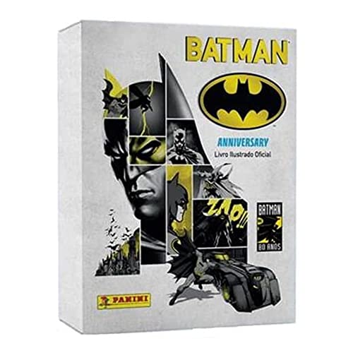 Capa do Livro Box Premium Batman 80 Anos: Livro Capa Dura + 48 Envelopes + Livro Batman 66 - S
