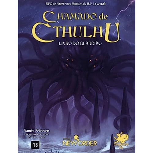 Capa do Livro Chamado de Cthulhu - Livro Básico: Livro do Guardião - Fricker, Paul, Mason, Mike Capa do Livro Chamado de Cthulhu - Livro Básico: Livro do Guardião - Fricker, Paul, Mason, Mike