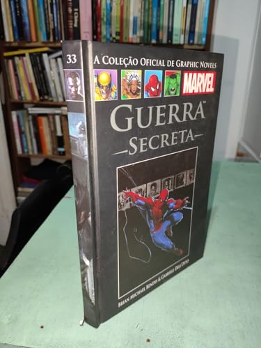 Capa do Livro Guerra Secreta - Graphic Novels Marvel 33 - Brian Michael Bendis