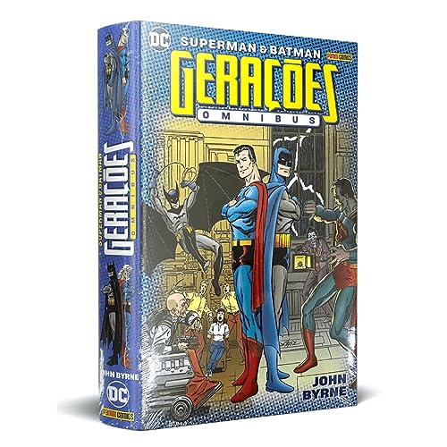 Capa do Livro Livro - Superman & Batman: Gerações Omnibus - Novo/Lacrado - BYRNE, JOHN