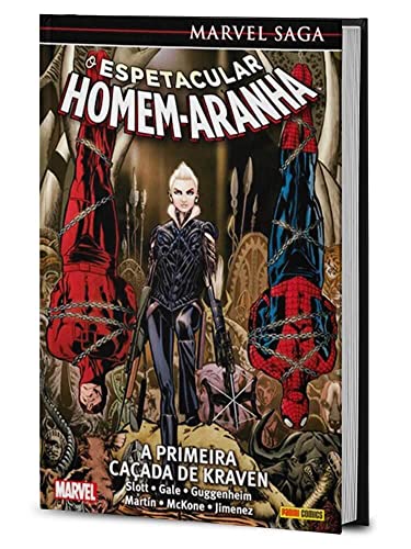 Capa do Livro O Espetacular Homem-aranha Vol.16: Marvel Saga - Slott, Dan, Gale, Bob, Guggenheim, Marc