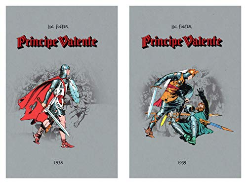Capa do Livro Príncipe Valente - Volumes 2 e 3 - Hal Foster