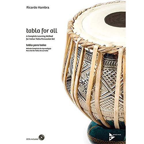 Capa do Livro Tabla for All / Tabla Para Todos: A Complete Learning Method for Indian Tabla Percussion Set / Metodo Completo de Aprendizaje para set de Tabla de la India - Hambra, Ricardo